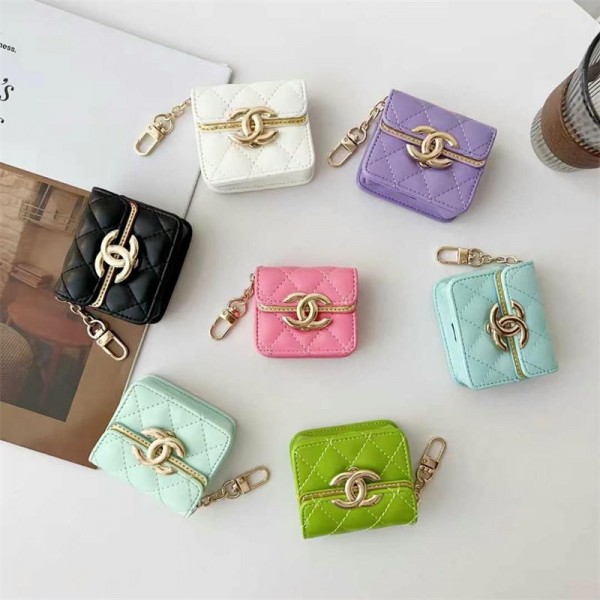 Chanel シャネルブランド Airpods 4/3/Pro2ケース 保護軽量 エアーポッズ 4/プロ2/3カバー 紛失防止ブランド Airpods Pro2/3 4メンズ レディースairpods 4 pro2ケース シリコン