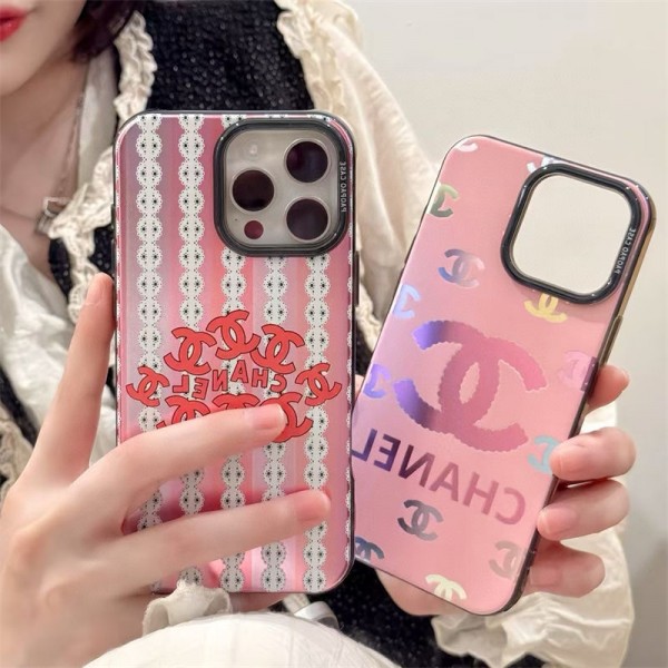 Chanel シャネルアイフォン16 pro max 15 plus 14pro 16e ブランドケースアイフォン 16プロ マックス/15プロ/16カバー 落下防止ブランドiPhone  16プロマックス15 14スマホカバー激安アイフォン15/14 13pro 12 16+ケースブランド 手触り良い 
