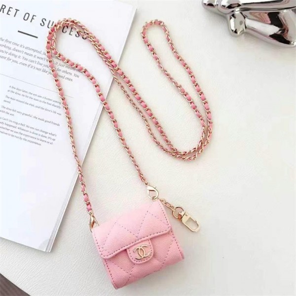 Chanel シャネル エアーポッズ 第四世代ケース 便利 カラビナ付き 第3世代 airpods 4/pro2 ケース ハイブランド 落下防止airpods 4 pro2ケース シリコンairpods pro2/4 3ケース ストラップ付き