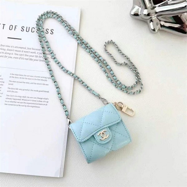 Chanel シャネル エアーポッズ 第四世代ケース 便利 カラビナ付き 第3世代 airpods 4/pro2 ケース ハイブランド 落下防止airpods 4 pro2ケース シリコンairpods pro2/4 3ケース ストラップ付き