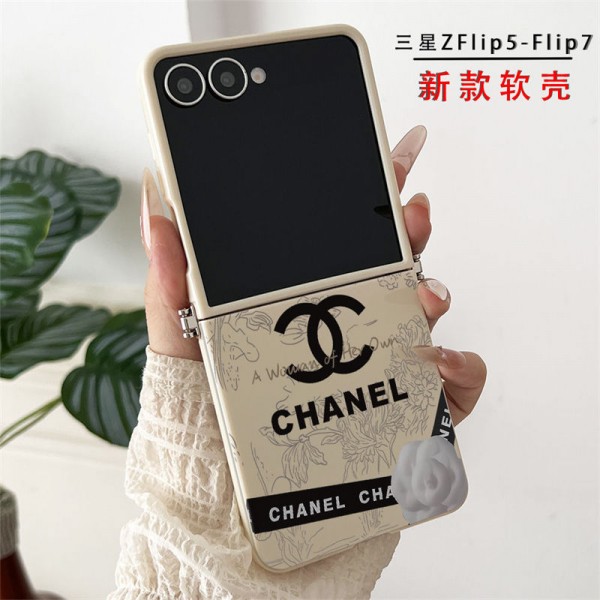 Chanel シャネルブランド Samsung Z Fold 7 6 5 4 flip 7 6 5 4スマホカバー 流行りかわいいGalaxy Z flip Fold 5 4 6 7 ケース 耐衝撃レザーGalaxy Z Flip7 5 4 6スマホケース 携帯カバーブランドギャラクシー Z Flip7 5 4 6カバー 落下保護