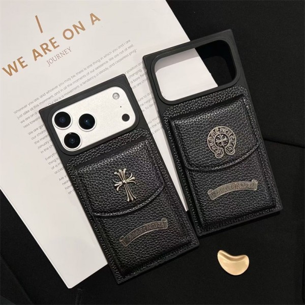 クロムハーツ Chrome Heartsハイブランドiphone Air 16e 14 17 Pro Max 15 PlusケースカバーアイフォンAir /16プロ マックス/15 17 プロ/16カバー 落下防止耐衝撃のiPhone Air 17pro 16e 15 pro max 14  13 12 plusスマホケースアイフォン17/air/15/14 13pro 12 16+ケースブランド 手触り良い 