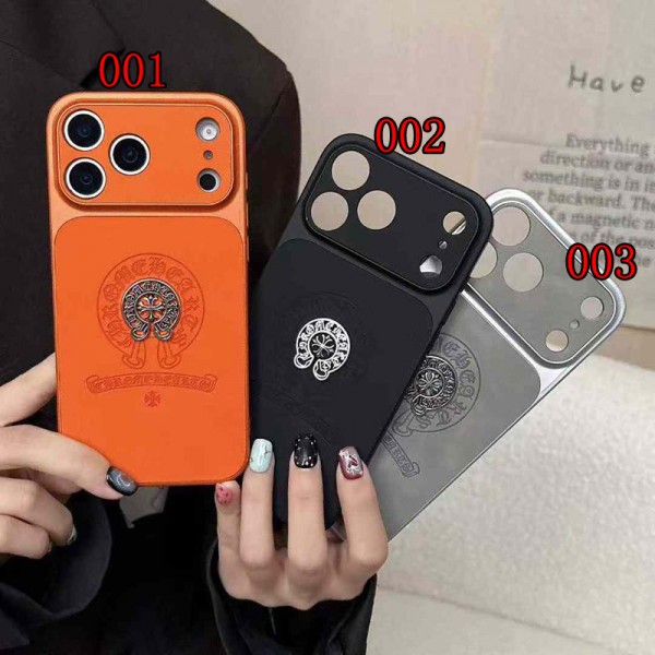 クロムハーツ Chrome Heartsアイフォン17 air 16 pro max 15 plus 14pro 16e ブランドケースハイブランドiphone Air 16e 14 17 Pro Max 15 Plusケースカバー男女兼用iPhone  Air 15 14 16 17pro maxケースカバーアップル 15+ 14pro 16e 17ブランドスマホカバー薄型オシャレ