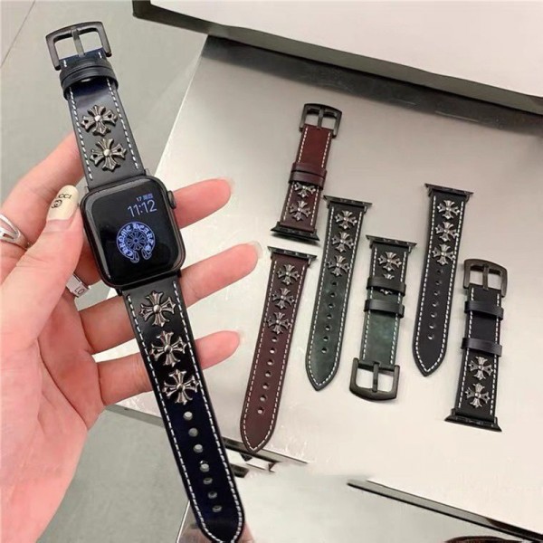 クロムハーツ Chrome Hearts芸能人愛用 アップルウォッチ Ultra3 Ultra2，Apple Watch 11 9 10ベルト 腕時計 ストラップapple watch se3 se2ストラップ ファッションapple watch ultra/8/7/6/5/4/3/2/1バンド メンズ レディースアップルウォッチ7バンド 調節可能
