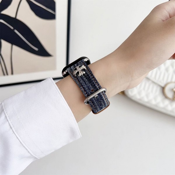 クロムハーツ Chrome Heartsブランド アップルウォッチ11 9 10ハンド かわいいモノグラム アップルウォッチse3 SE2バンド レザー製芸能人愛用 アップルウォッチ Ultra3 Ultra2，Apple Watch 11 9 10ベルト 腕時計 ストラップApple Watch 38¬49mmベルト シリコン