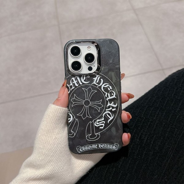 クロムハーツ Chrome Heartsハイブランドiphone Air 16e 14 17 Pro Max 15 PlusケースカバーアイフォンAir /16プロ マックス/15 17 プロ/16カバー 落下防止男女兼用iPhone  Air 15 14 16 17pro maxケースカバーアップル 15+ 14pro 16e 17ブランドスマホカバー薄型オシャレ