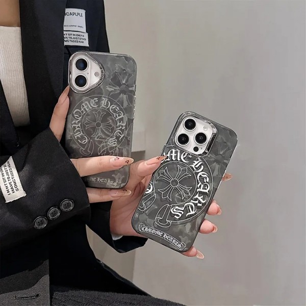クロムハーツ Chrome Heartsハイブランドiphone Air 16e 14 17 Pro Max 15 PlusケースカバーアイフォンAir /16プロ マックス/15 17 プロ/16カバー 落下防止男女兼用iPhone  Air 15 14 16 17pro maxケースカバーアップル 15+ 14pro 16e 17ブランドスマホカバー薄型オシャレ