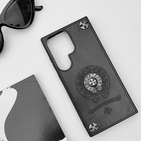 クロムハーツ Chrome HeartsブランドGALAXY S26+ S24 s25ultraアイホン14 15 plus 17 air 16 proケースレディースメンズブランドSamsung s26 s25 S23 Ultra s24 s22 Plusケース 落下保護かわいいのgalaxy s24 plus s25 s26ultraケース大人気高級感っぽいブランドスマホケースgalaxy s25 s24plus