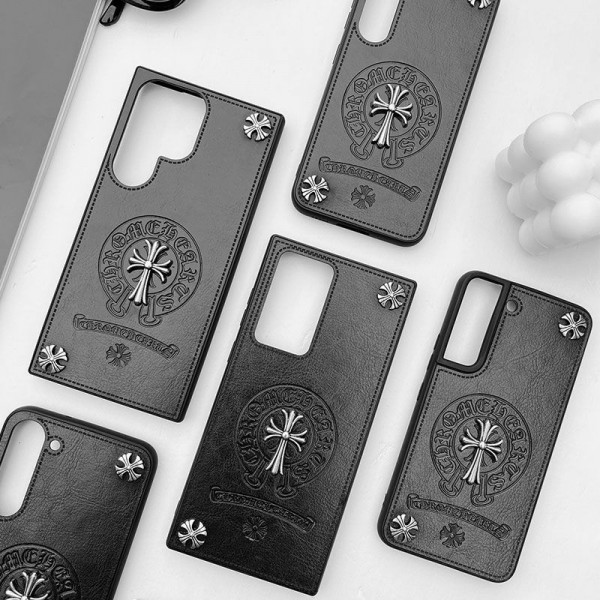 クロムハーツ Chrome HeartsブランドGALAXY S26+ S24 s25ultraアイホン14 15 plus 17 air 16 proケースレディースメンズブランドSamsung s26 s25 S23 Ultra s24 s22 Plusケース 落下保護かわいいのgalaxy s24 plus s25 s26ultraケース大人気高級感っぽいブランドスマホケースgalaxy s25 s24plus