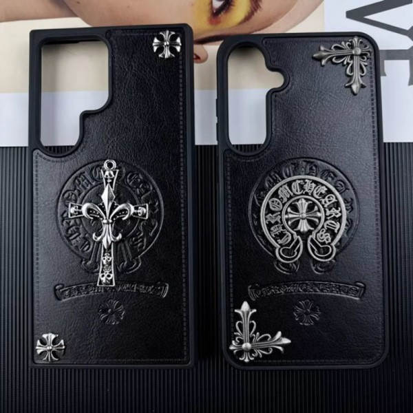 クロムハーツ Chrome HeartsブランドGALAXY S26+ S24 s25ultraアイホン14 15 plus 17 air 16 proケースレディースメンズセレブ愛用Galaxy S26Plus s25+ S23 S24 samsung s24 ultra s25ケースサムスン s26/s25/S23/S24+/S24ULTRAカバーケース耐衝撃かわいいのgalaxy s24 plus s25 s26ultraケース大人気