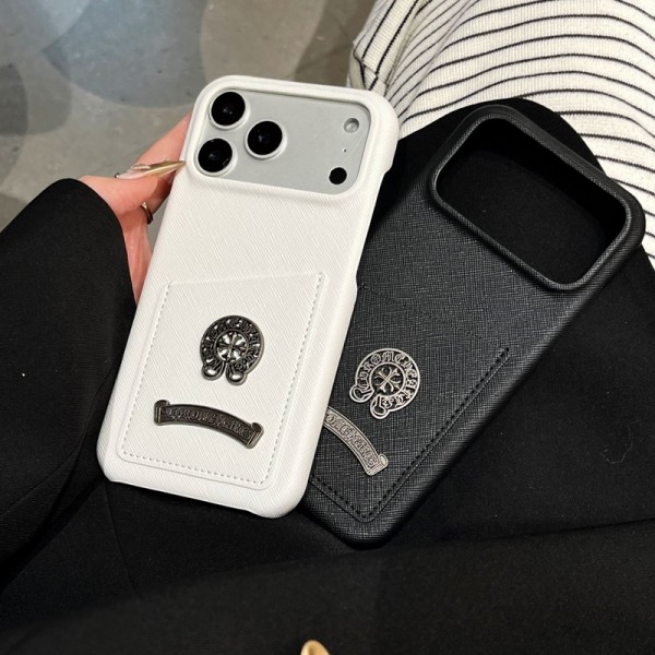 クロムハーツ Chrome Heartsアイフォン17 air 16 pro max 15 plus 14pro 16e ブランドケースハイブランドiphone Air 16e 14 17 Pro Max 15 Plusケースカバー耐衝撃のiPhone Air 17pro 16e 15 pro max 14  13 12 plusスマホケース男女兼用iPhone  Air 15 14 16 17pro maxケースカバー