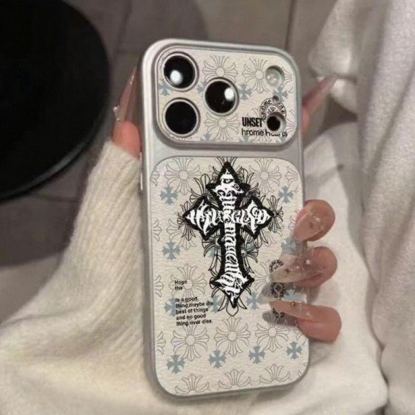 クロムハーツ Chrome Heartsハイブランドiphone 17e 16e 14 17 Pro Max 15 Plusケースカバー耐衝撃のiPhone Air 17pro 16e 15 pro max 17eスマホケースアイフォン17/17e/15/14 13pro 12 16+ケースブランド 手触り良い 男女兼用iPhone  Air 15 14 16 17pro maxケースカバー