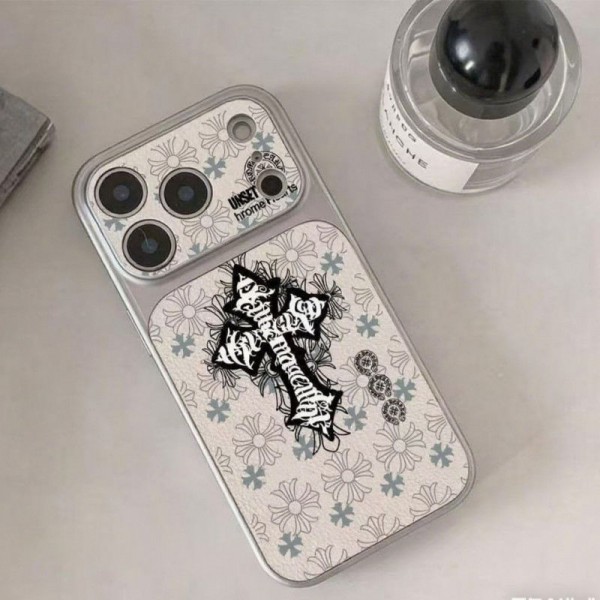 クロムハーツ Chrome Heartsハイブランドiphone 17e 16e 14 17 Pro Max 15 Plusケースカバー耐衝撃のiPhone Air 17pro 16e 15 pro max 17eスマホケースアイフォン17/17e/15/14 13pro 12 16+ケースブランド 手触り良い 男女兼用iPhone  Air 15 14 16 17pro maxケースカバー