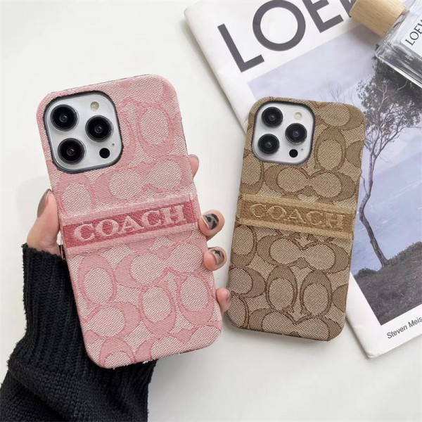 Coach コーチ ハイブランドiphone 14 Pro Max 15 Plusケースカバー耐衝撃のiPhone 15 pro max 14  13 12 plusスマホケースブランドiPhone 15 14 13プロマックススマホカバー激安アイフォン15/14 13pro 12 miniケースブランド 手触り良い 