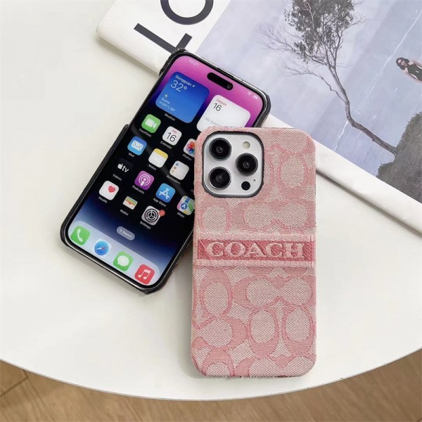 Coach コーチ ハイブランドiphone 14 Pro Max 15 Plusケースカバー耐衝撃のiPhone 15 pro max 14  13 12 plusスマホケースブランドiPhone 15 14 13プロマックススマホカバー激安アイフォン15/14 13pro 12 miniケースブランド 手触り良い 