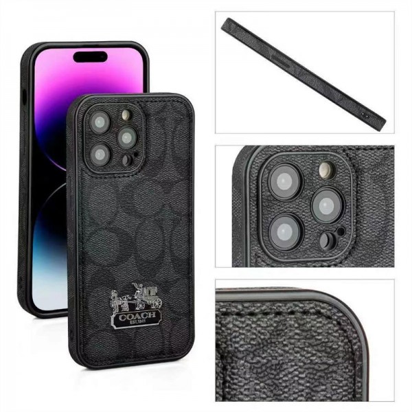 Coach コーチアイフォン15 plus 14pro 16 pro maxブランドケースブランドiPhone 15 14 16プロマックススマホカバー激安男女兼用iPhone 15 14 16 pro maxケースカバーアップル 15+ 14pro 16ブランドスマホカバー薄型オシャレ