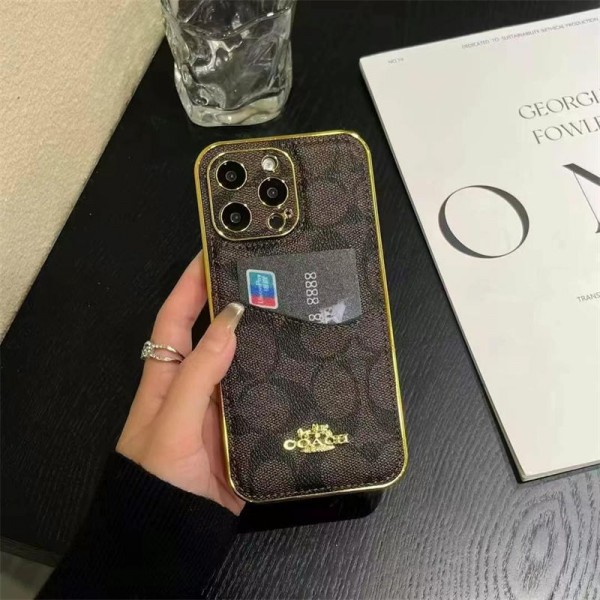 Coach コーチアイフォン 16プロ マックス/15プロ/16カバー 落下防止ブランドiPhone  16プロマックス15 14スマホカバー激安男女兼用iPhone 15 14 16 pro maxケースカバーアップル 15+ 14pro 16eブランドスマホカバー薄型オシャレ