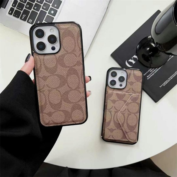 Coach コーチハイブランドiphone16e 14 Pro Max 15 Plusケースカバーアイフォン 16プロ マックス/15プロ/16カバー 落下防止耐衝撃のiPhone  16e 15 pro max 14  13 12 plusスマホケースアップル 15+ 14pro 16eブランドスマホカバー薄型オシャレ