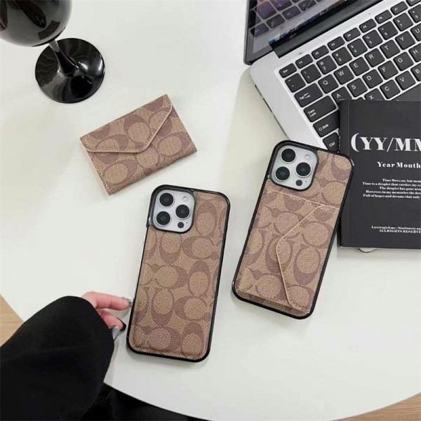 Coach コーチハイブランドiphone16e 14 Pro Max 15 Plusケースカバーアイフォン 16プロ マックス/15プロ/16カバー 落下防止耐衝撃のiPhone  16e 15 pro max 14  13 12 plusスマホケースアップル 15+ 14pro 16eブランドスマホカバー薄型オシャレ