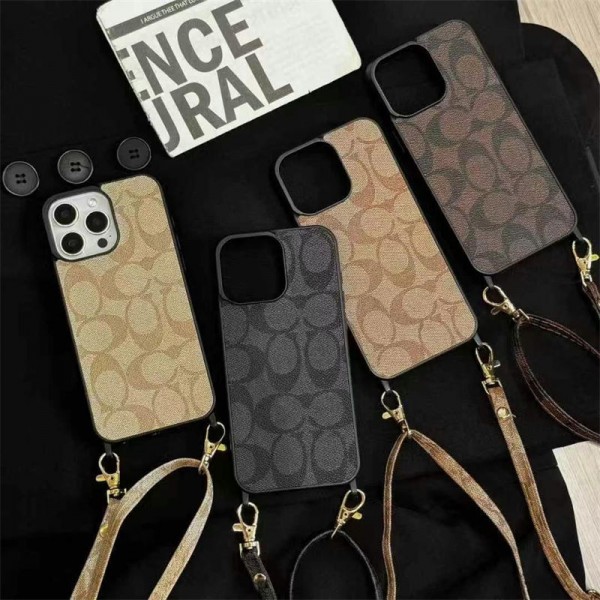 Coach コーチアイフォン17 16 pro max 15 plus 14pro 16e ブランドケースブランドiPhone  16プロマックス15 14 17 スマホカバー 激安 コーチアイフォン17/15/14 13pro 12 16+ケースブランド 手触り良い 男女兼用iPhone 15 14 16 17pro maxケースカバー