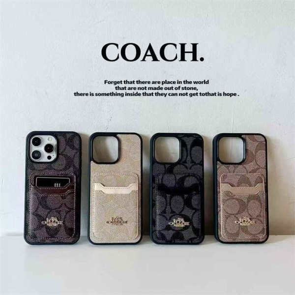 Coach コーチアイフォン17 air 16 pro max 15 plus 14pro 16e ブランドケースアイフォン 16プロ マックス/15 17 プロ/16カバー 落下防止ブランドiPhone  16プロマックス15 14 17 air スマホカバー激安男女兼用iPhone 15 14 16 17pro max airケースカバー