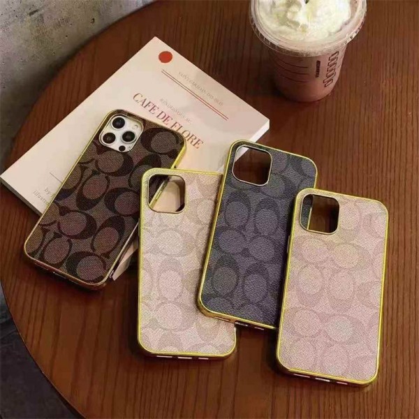 Coach コーチアイフォン17 air 16 pro max 15 plus 14pro 16e ブランドケースブランドiPhone  16プロマックス15 14 17 Air スマホカバー激安アイフォン17/air/15/14 13pro 12 16+ケースブランド 手触り良い アップル 15+ 14pro 16e 17ブランドスマホカバー薄型オシャレ