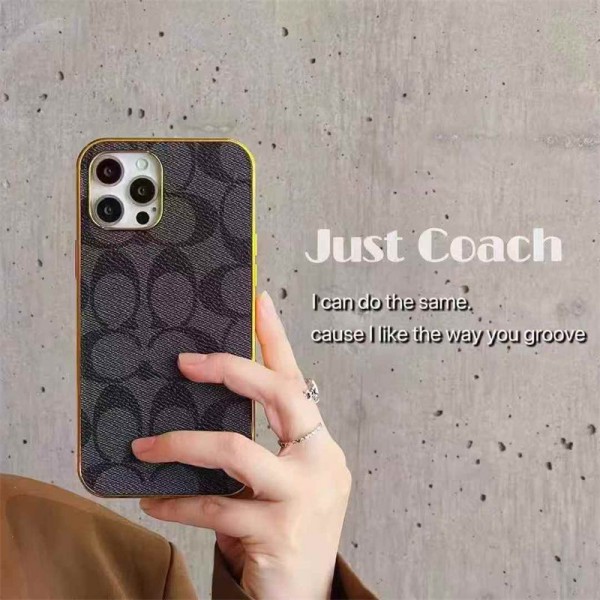 Coach コーチアイフォン17 air 16 pro max 15 plus 14pro 16e ブランドケースブランドiPhone  16プロマックス15 14 17 Air スマホカバー激安アイフォン17/air/15/14 13pro 12 16+ケースブランド 手触り良い アップル 15+ 14pro 16e 17ブランドスマホカバー薄型オシャレ