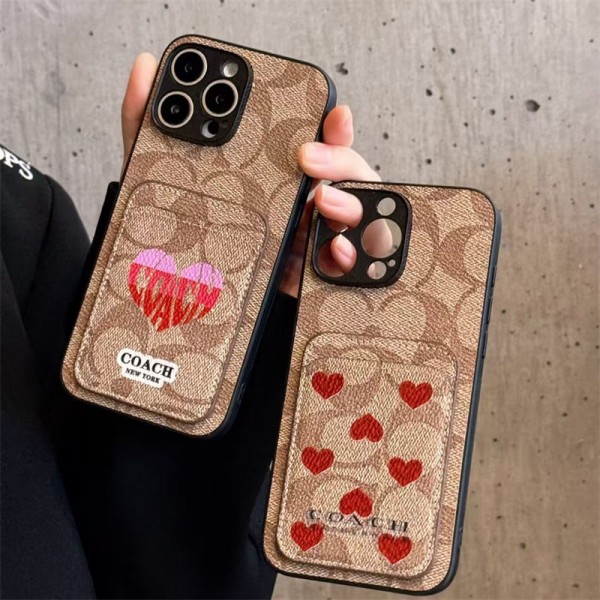 Coach コーチアイフォン17 air 16 pro max 15 plus 14pro 16e ブランドケースハイブランドiphone Air 16e 14 17 Pro Max 15 PlusケースカバーブランドiPhone  16プロマックス15 14 17 Air スマホカバー激安アイフォン17/air/15/14 13pro 12 16+ケースブランド 手触り良い 