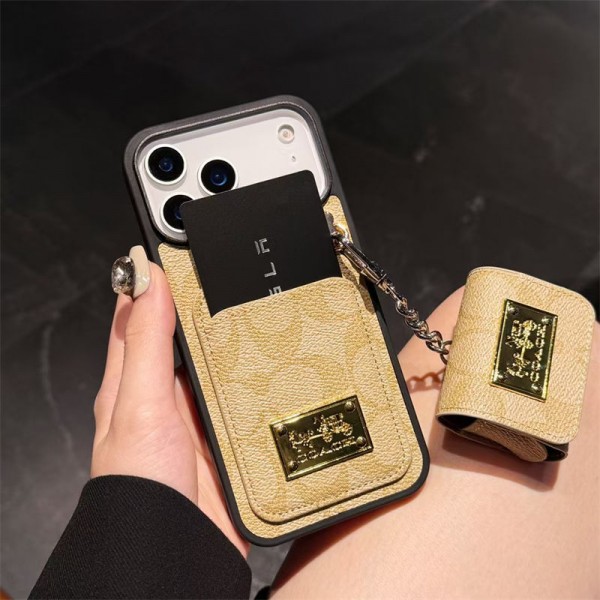 Coach コーチハイブランドiphone Air 16e 14 17 Pro Max 15 PlusケースカバーアイフォンAir /16プロ マックス/15 17 プロ/16カバー 落下防止アイフォン17/air/15/14 13pro 12 16+ケースブランド 手触り良い アップル 15+ 14pro 16e 17ブランドスマホカバー薄型オシャレ