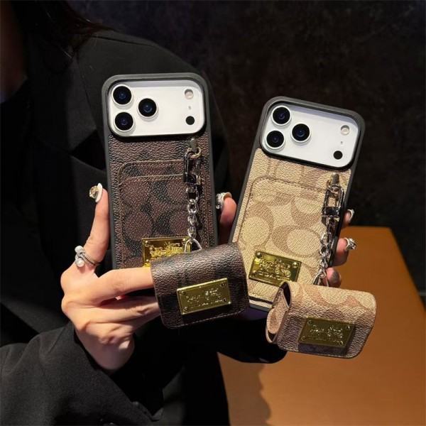 Coach コーチハイブランドiphone Air 16e 14 17 Pro Max 15 PlusケースカバーアイフォンAir /16プロ マックス/15 17 プロ/16カバー 落下防止アイフォン17/air/15/14 13pro 12 16+ケースブランド 手触り良い アップル 15+ 14pro 16e 17ブランドスマホカバー薄型オシャレ