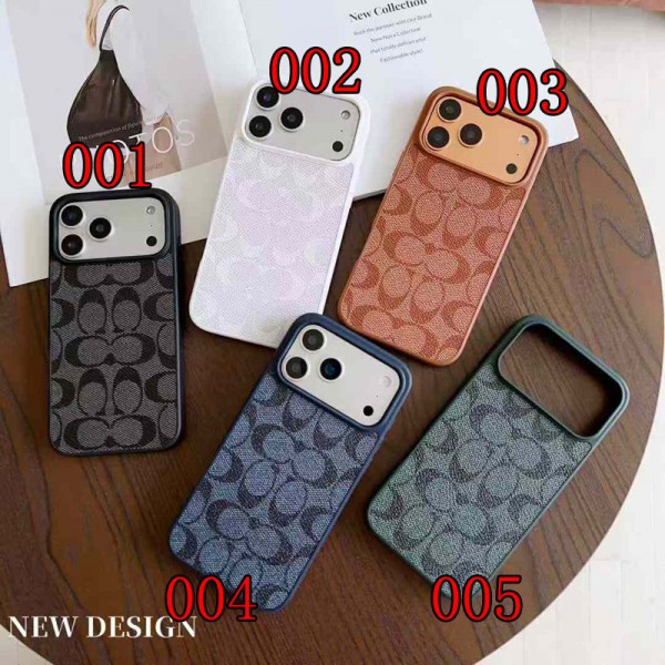 Coach コーチアイフォンAir /16プロ マックス/15 17 プロ/16カバー 落下防止ブランドiPhone  16プロマックス15 14 17 Air スマホカバー激安アイフォン17/air/15/14 13pro 12 16+ケースブランド 手触り良い 男女兼用iPhone  Air 15 14 16 17pro maxケースカバー