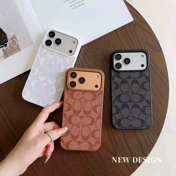 Coach コーチアイフォンAir /16プロ マックス/15 17 プロ/16カバー 落下防止ブランドiPhone  16プロマックス15 14 17 Air スマホカバー激安アイフォン17/air/15/14 13pro 12 16+ケースブランド 手触り良い 男女兼用iPhone  Air 15 14 16 17pro maxケースカバー