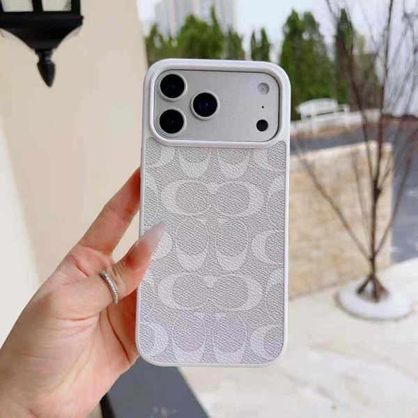 Coach コーチアイフォンAir /16プロ マックス/15 17 プロ/16カバー 落下防止ブランドiPhone  16プロマックス15 14 17 Air スマホカバー激安アイフォン17/air/15/14 13pro 12 16+ケースブランド 手触り良い 男女兼用iPhone  Air 15 14 16 17pro maxケースカバー