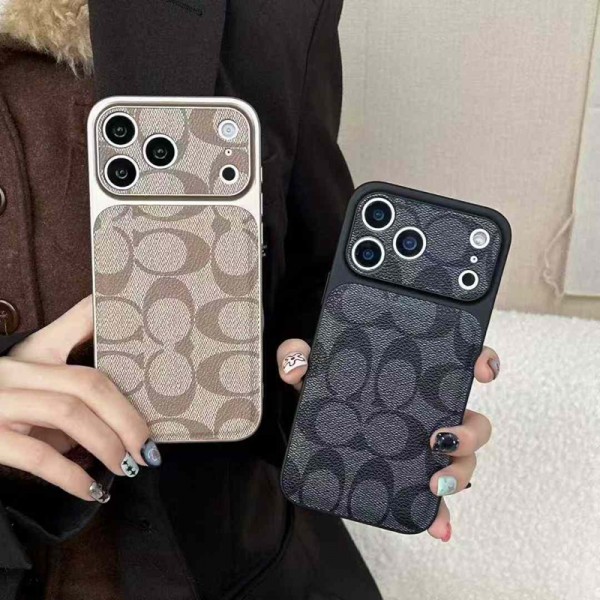 Coach コーチ耐衝撃のiPhone Air 17pro 16e 15 pro max 14  13 12 plusスマホケースアイフォン17/air/15/14 13pro 12 16+ケースブランド 手触り良い 男女兼用iPhone  Air 15 14 16 17pro maxケースカバーアップル 15+ 14pro 16e 17ブランドスマホカバー薄型オシャレ