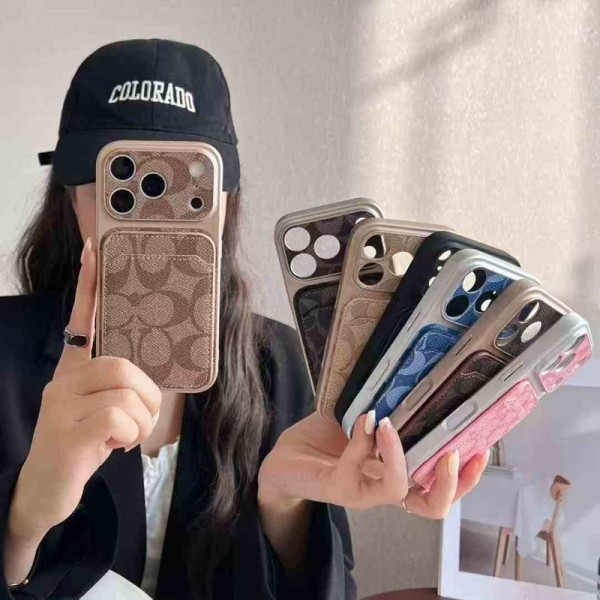 Coach コーチアイフォン17 air 16 pro max 15 plus 14pro 16e ブランドケースハイブランドiphone Air 16e 14 17 Pro Max 15 PlusケースカバーブランドiPhone  16プロマックス15 14 17 Air スマホカバー激安アップル 15+ 14pro 16e 17ブランドスマホカバー薄型オシャレ