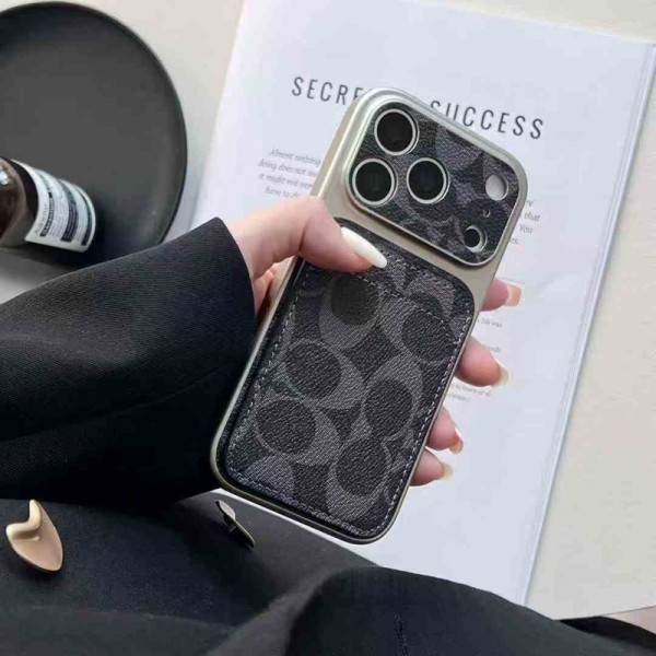 Coach コーチアイフォン17 air 16 pro max 15 plus 14pro 16e ブランドケースハイブランドiphone Air 16e 14 17 Pro Max 15 PlusケースカバーブランドiPhone  16プロマックス15 14 17 Air スマホカバー激安アップル 15+ 14pro 16e 17ブランドスマホカバー薄型オシャレ