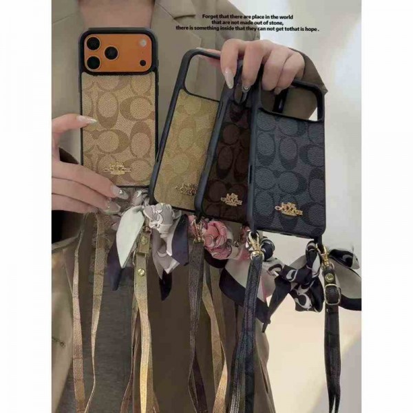 Coach コーチアイフォン17 air 16 pro max 15 plus 14pro 16e ブランドケースハイブランドiphone Air 16e 14 17 Pro Max 15 PlusケースカバーアイフォンAir /16プロ マックス/15 17 プロ/16カバー 落下防止耐衝撃のiPhone Air 17pro 16e 15 pro max 14  13 12 plusスマホケース