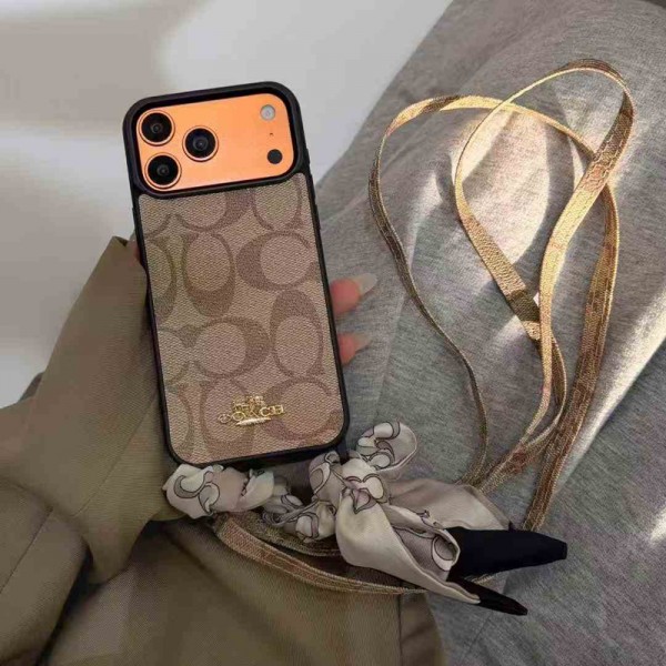 Coach コーチアイフォン17 air 16 pro max 15 plus 14pro 16e ブランドケースハイブランドiphone Air 16e 14 17 Pro Max 15 PlusケースカバーアイフォンAir /16プロ マックス/15 17 プロ/16カバー 落下防止耐衝撃のiPhone Air 17pro 16e 15 pro max 14  13 12 plusスマホケース