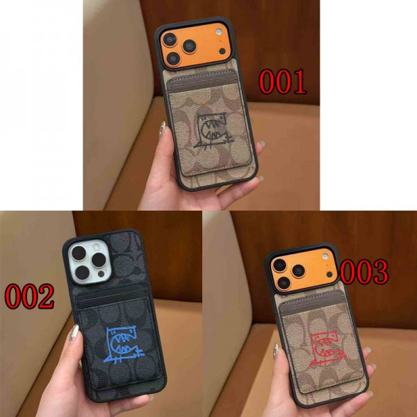 Coach コーチ耐衝撃のiPhone Air 17pro 16e 15 pro max 14  13 12 plusスマホケースブランドiPhone  16プロマックス15 14 17 Air スマホカバー激安アイフォン17/air/15/14 13pro 12 16+ケースブランド 手触り良い アップル 15+ 14pro 16e 17ブランドスマホカバー薄型オシャレ