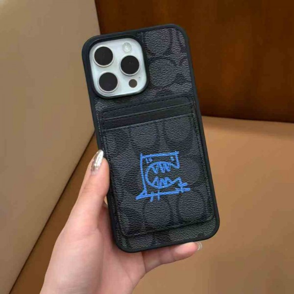 Coach コーチ耐衝撃のiPhone Air 17pro 16e 15 pro max 14  13 12 plusスマホケースブランドiPhone  16プロマックス15 14 17 Air スマホカバー激安アイフォン17/air/15/14 13pro 12 16+ケースブランド 手触り良い アップル 15+ 14pro 16e 17ブランドスマホカバー薄型オシャレ
