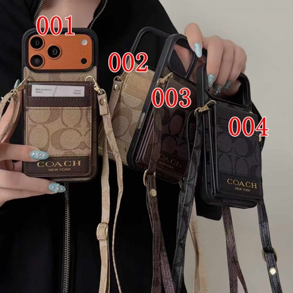 Coach コーチハイブランドiphone 17e 16e 14 17 Pro Max 15 PlusケースカバーアイフォンAir /16プロ マックス/15 17 プロ/16カバー 落下防止ブランドiPhone  16プロマックス15 14 17 Air スマホカバー激安アイフォン17/17e/15/14 13pro 12 16+ケースブランド 手触り良い 