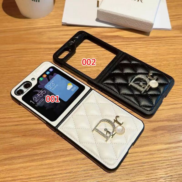 Dior ディオールブランド Samsung Z flip 6 5 4スマホカバー 流行りギャラクシー Z Flip5/4ケース ビジネス 高品質 メンズSamsung Zスマホケース気質オシャレGalaxy Z Flip5/4/3ケース 高級感 シンプル 逸品
