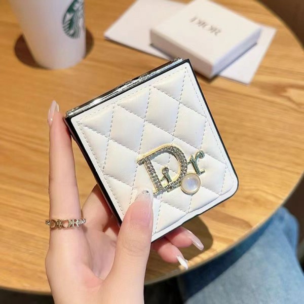 Dior ディオールブランド Samsung Z flip 6 5 4スマホカバー 流行りギャラクシー Z Flip5/4ケース ビジネス 高品質 メンズSamsung Zスマホケース気質オシャレGalaxy Z Flip5/4/3ケース 高級感 シンプル 逸品