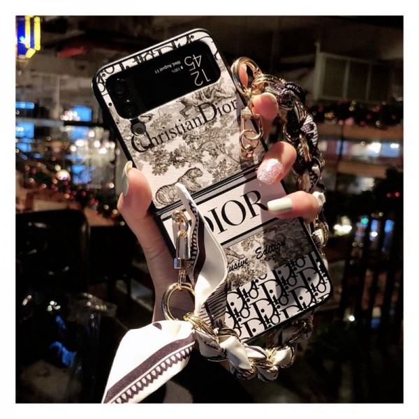 Dior ディオールブランド Galaxy Z flip 5 4 6スマホカバー 流行りSamsung Zケース ビジネス 高品質 メンズ ブランドスマホケース ブランドギャラクシー Z Flip5 4 3カバー 落下保護
