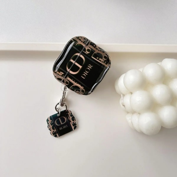 Dior ディオールブランド Airpods Pro3/4/3/Pro2ケース 保護 第3世代 airpods Pro3/4/pro2 ケース ハイブランド 落下防止軽量 エアーポッズ プロ3/4/プロ2/3カバー 紛失防止airpods Pro3 4 pro2ケース シリコン