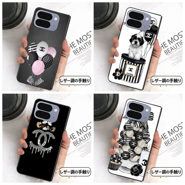 Chanel シャネルかわいいGalaxy Z flip Fold 5 4 6 7 8ケース 耐衝撃レザーアイフォン ultra 折り畳みケース ビジネス 高品質 メンズグーグル ピクセルPro 11 10 9 foldブランドスマホケース ブランドギャラクシー Z Flip8 7 5 4 6カバー 落下保護
