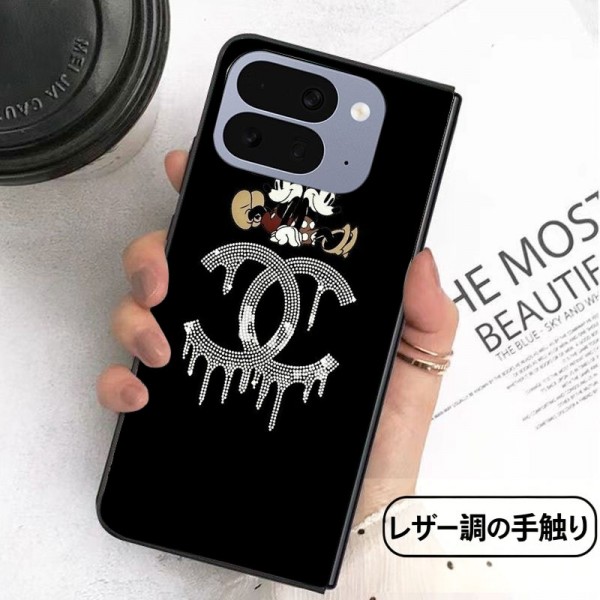 Chanel シャネルかわいいGalaxy Z flip Fold 5 4 6 7 8ケース 耐衝撃レザーアイフォン ultra 折り畳みケース ビジネス 高品質 メンズグーグル ピクセルPro 11 10 9 foldブランドスマホケース ブランドギャラクシー Z Flip8 7 5 4 6カバー 落下保護