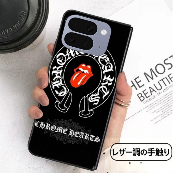 クロムハーツ Chrome Heartsブランドアイフォン ultra 折りたたみスマホカバー 流行りグーグル ピクセルPro 11 10 9 foldスマホケース 携帯カバーギャラクシー Z Fold8 6 7 5/Fold8 7 5 4 6ケース ビジネス 高品質 メンズブランドギャラクシー Z Flip8 7 5 4 6カバー 落下保護
