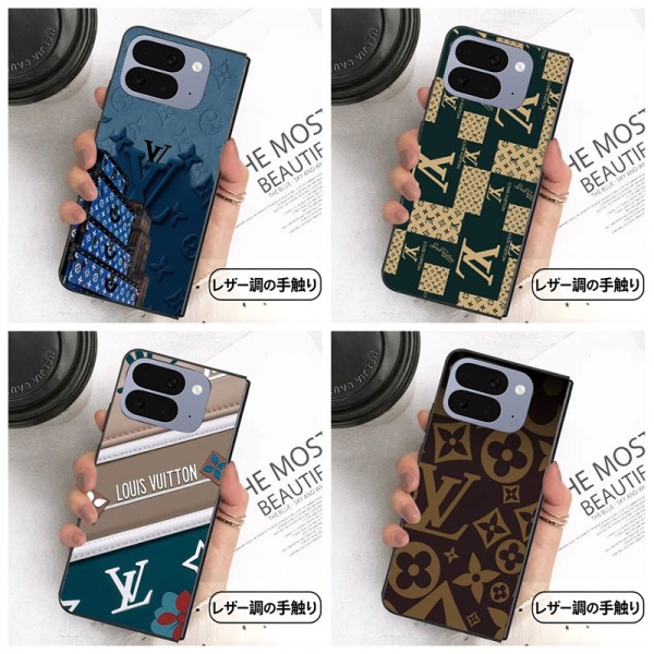 Lv ルイヴィトンかわいいiPhone ultra 折り畳みケース 耐衝撃レザーSamsung Z Fold5 4 6 7 8スマホケース気質オシャレブランドギャラクシー Z Flip8 7 5 4 6カバー 落下保護 グーグル ピクセルPro 11 10 9 foldケース 高級感 シンプル 逸品