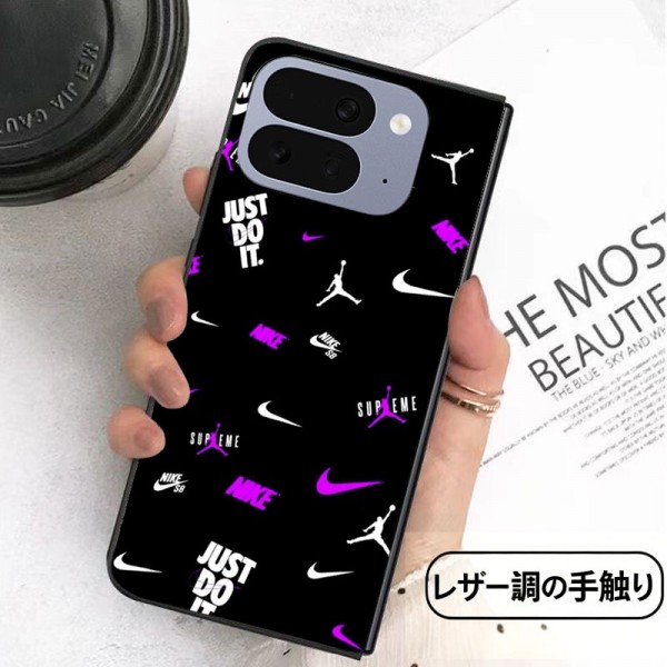 Nike ナイキブランドiPhone ultra 折りたたみスマホカバー 流行りギャラクシー Z Fold8 6 7 5/Flip8 7 5 4 6ケース ビジネス 高品質 メンズ アイフォン ultra 折りたたみスマホケース気質オシャレ Google Pixel Pro 11 10 9 foldブランドスマホケース 